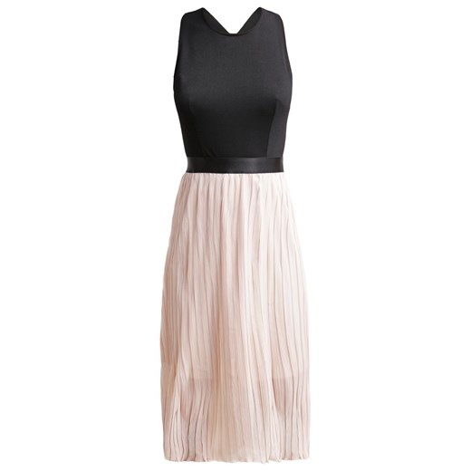 TFNC ISABORA Sukienka koktajlowa black/blush zalando bezowy długie