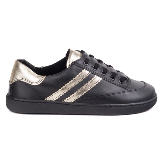 Sneakersy barefoot damskie Kaia Olivier – anatomiczne buty skórzane czarne Olivier 41 ButyModne.pl