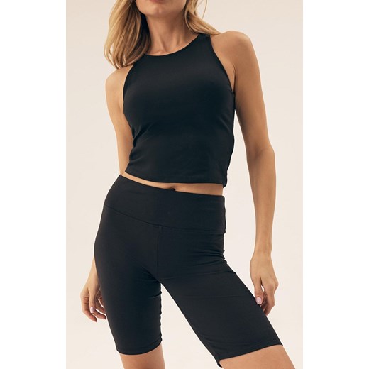 Esotiq kolarki damskie szorty Bloovii Midrise 42810-99X, Kolor czarny, Rozmiar S, BLOOVII ze sklepu Intymna w kategorii Szorty - zdjęcie 183825263