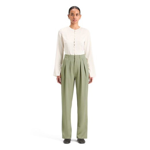 Scotch &amp; Soda Spodnie w kolorze jasnozielonym ze sklepu Limango Polska w kategorii Spodnie damskie - zdjęcie 183825392