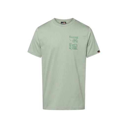 ellesse Koszulka męska - Tropicosa Mężczyźni Bawełna seledynowy nadruk ze sklepu vangraaf w kategorii T-shirty męskie - zdjęcie 183825983