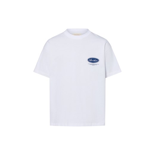Another Cotton Lab Koszulka męska Mężczyźni Bawełna biały nadruk ze sklepu vangraaf w kategorii T-shirty męskie - zdjęcie 183826010