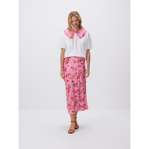 Reserved - Kołnierz z wiązaniem - różowy Reserved ONE SIZE Reserved