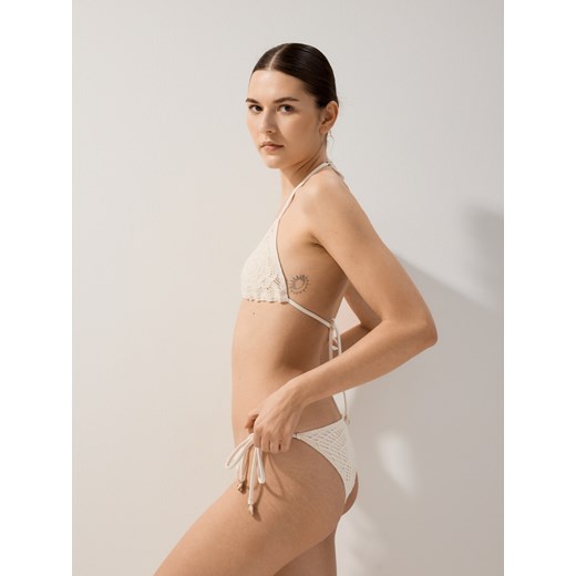 Reserved - Dół od bikini - kremowy ze sklepu Reserved w kategorii Stroje kąpielowe - zdjęcie 183827191