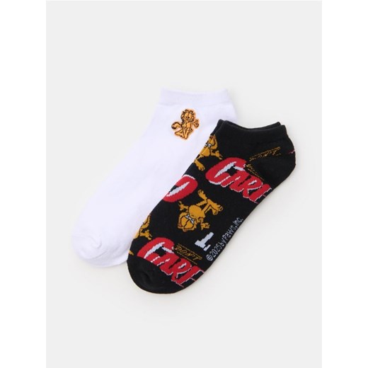 Sinsay - Skarpetki 2 pack Garfield - wielobarwny ze sklepu Sinsay w kategorii Skarpetki męskie - zdjęcie 183828093