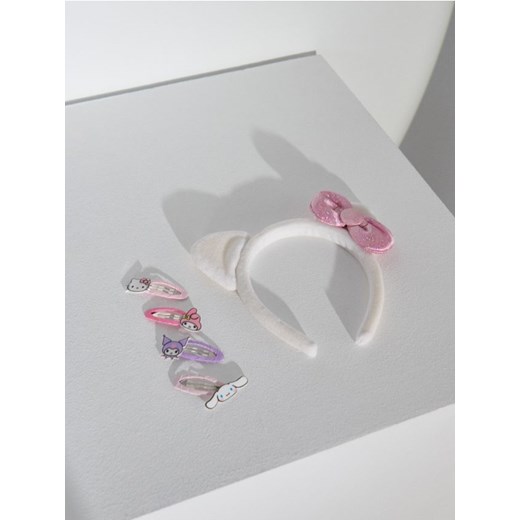 Sinsay - Opaska do włosów i spinki Hello Kitty - wielobarwny ze sklepu Sinsay w kategorii Ozdoby do włosów dziewczęce - zdjęcie 183828100