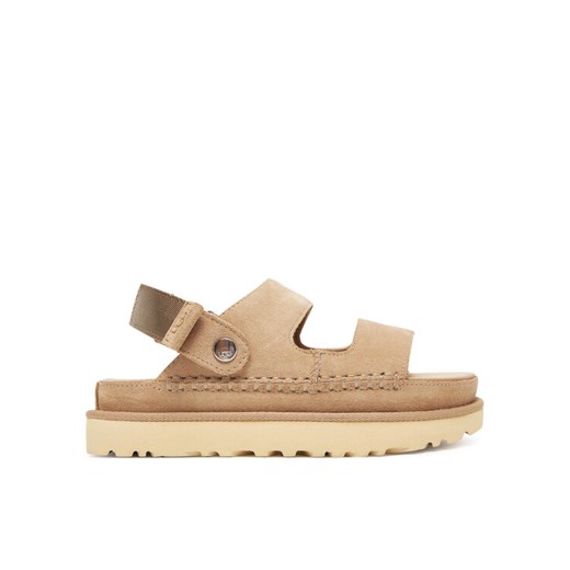 Sandały Ugg W Goldenstar Glide 1167399 Beżowy ze sklepu eobuwie.pl w kategorii Sandały damskie - zdjęcie 183832164