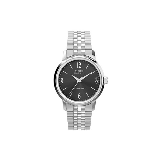 Zegarek Timex Marlin® Automatic TW2W93200 Srebrny ze sklepu eobuwie.pl w kategorii Zegarki - zdjęcie 183832203