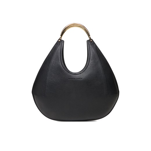 Torebka Elisabetta Franchi BS-76A-52E2-V590 Czarny ze sklepu eobuwie.pl w kategorii Torebki hobo - zdjęcie 183832213