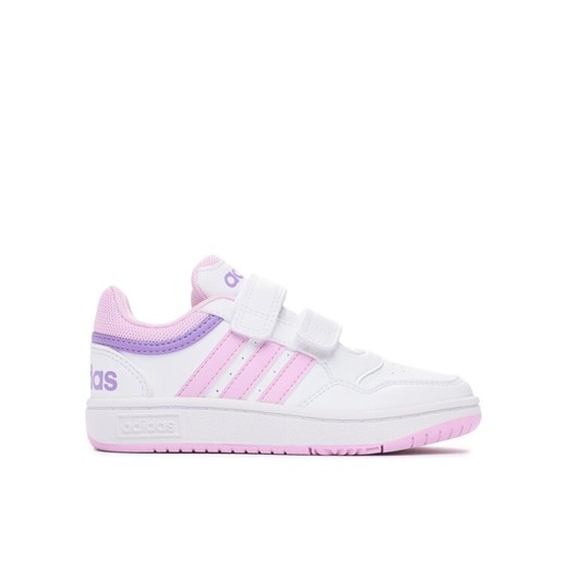 Sneakersy adidas Hoops Lifestyle IF5319 Biały ze sklepu eobuwie.pl w kategorii Buty sportowe dziecięce - zdjęcie 183832274