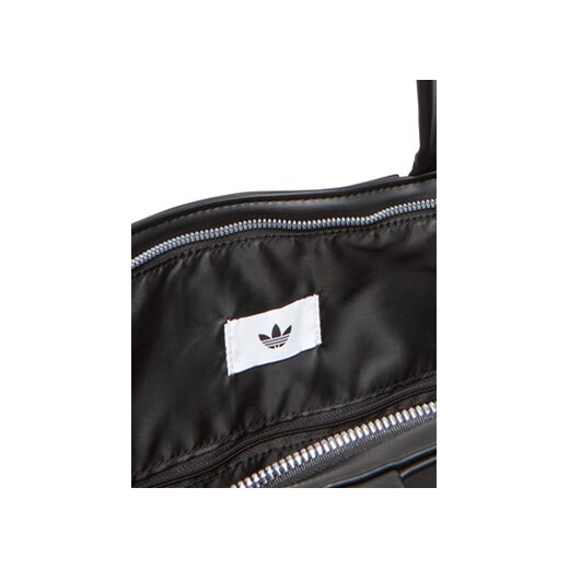 Shopper bag Adidas czarna matowa duża na ramię wakacyjna 