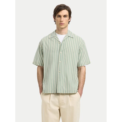 Selected Homme Koszula 16091381 Zielony Relaxed Fit ze sklepu MODIVO w kategorii Koszule męskie - zdjęcie 183833080