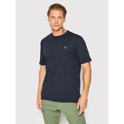 Marc O'Polo T-Shirt B21 2012 51054 Granatowy Regular Fit ze sklepu MODIVO w kategorii T-shirty męskie - zdjęcie 183833104