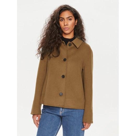 Tommy Hilfiger Kurtka przejściowa WW0WW42625 Brązowy Regular Fit ze sklepu MODIVO w kategorii Kurtki damskie - zdjęcie 183833130