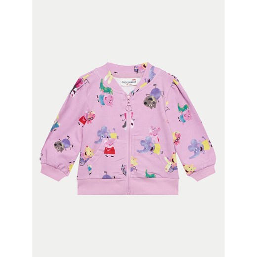 Coccodrillo Bluza WC4132201LGD Różowy Regular Fit ze sklepu MODIVO w kategorii Bluzy i swetry - zdjęcie 183833143