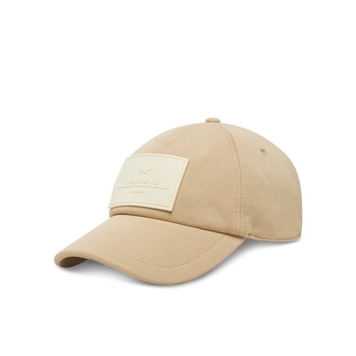 Weekend Max Mara Czapka z daszkiem Alloro 2515571064 Beżowy ze sklepu MODIVO w kategorii Czapki z daszkiem damskie - zdjęcie 183833171