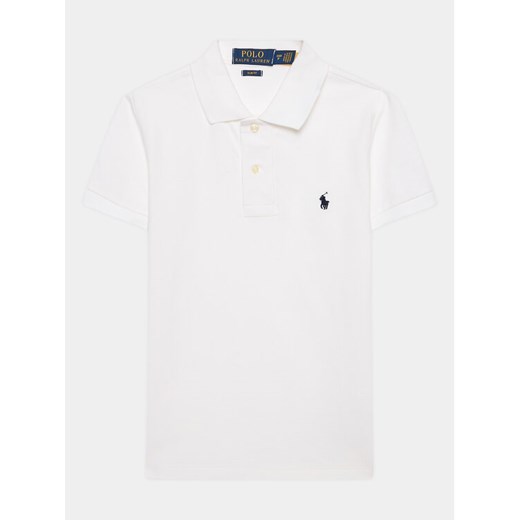 Polo Ralph Lauren Polo 323547926 Biały Slim Fit ze sklepu MODIVO w kategorii Bluzki damskie - zdjęcie 183833272