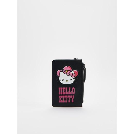 Reserved - Portfelik Hello Kitty - czarny ze sklepu Reserved w kategorii Torby i walizki dziecięce - zdjęcie 183835203