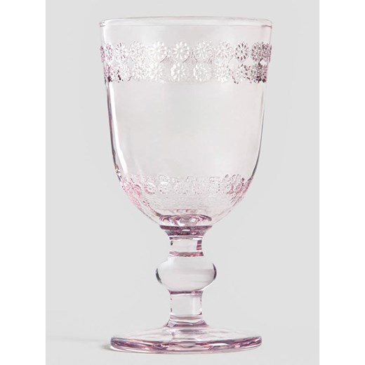 Homla Kieliszek &quot;Erba&quot; w kolorze jasnoróżowym - 280 ml ze sklepu Limango Polska w kategorii Kieliszki - zdjęcie 183837690