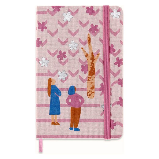 Moleskine Notatnik &quot;Sakura&quot; w kolorze jasnoróżowym - 9 x 14 cm ze sklepu Limango Polska w kategorii Akcesoria biurowe - zdjęcie 183837801