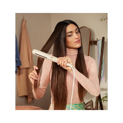 Philips Prostownica &quot;SenseIQ&quot; w kolorze białym do włosów Philips onesize okazja Limango Polska