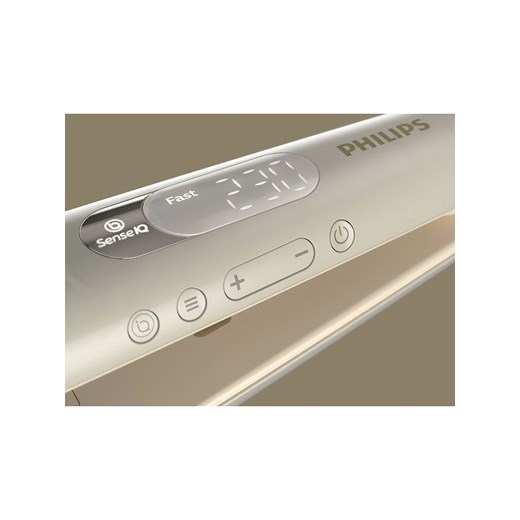 Philips Prostownica &quot;SenseIQ&quot; w kolorze białym do włosów Philips onesize okazja Limango Polska