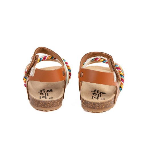 billowy Sandały &quot;Rosso&quot; w kolorze jasnobrązowym Billowy 25 okazyjna cena Limango Polska