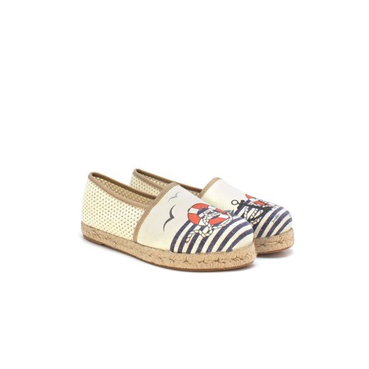Calceo Espadryle w kolorze kremowo-granatowym ze sklepu Limango Polska w kategorii Espadryle damskie - zdjęcie 183838304