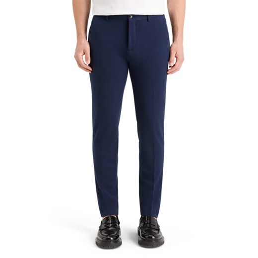 Scotch &amp; Soda Spodnie chino w kolorze granatowym ze sklepu Limango Polska w kategorii Spodnie męskie - zdjęcie 183838540