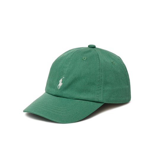 Czapka z daszkiem Polo Ralph Lauren 323785653067 Zielony ze sklepu eobuwie.pl w kategorii Czapki dziecięce - zdjęcie 183838780