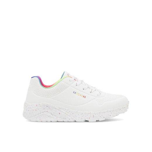Sneakersy Skechers 310456L WMLT Biały ze sklepu eobuwie.pl w kategorii Buty sportowe dziecięce - zdjęcie 183838811