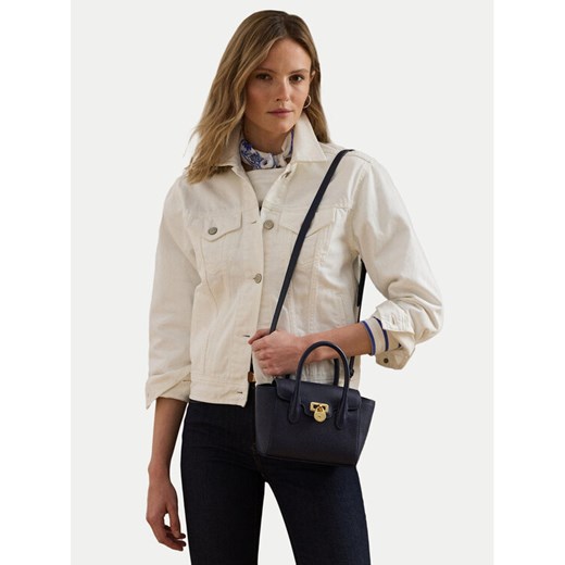 Torebka LAUREN RALPH LAUREN 431969349003 Granatowy ze sklepu eobuwie.pl w kategorii Listonoszki - zdjęcie 183838812