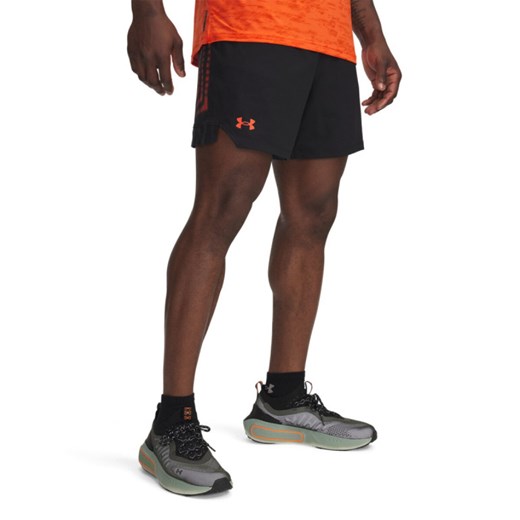 Męskie spodenki treningowe Under Armour Vanish Woven 6in Graphic Sts - czarne Under Armour XXL okazja Sportstylestory.com
