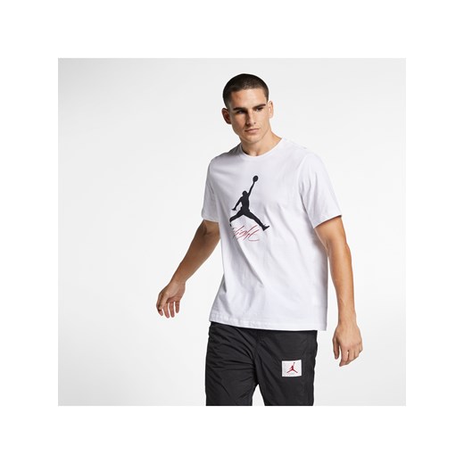 T-shirt męski Jordan Jumpman Flight - Biel Jordan XS Nike poland