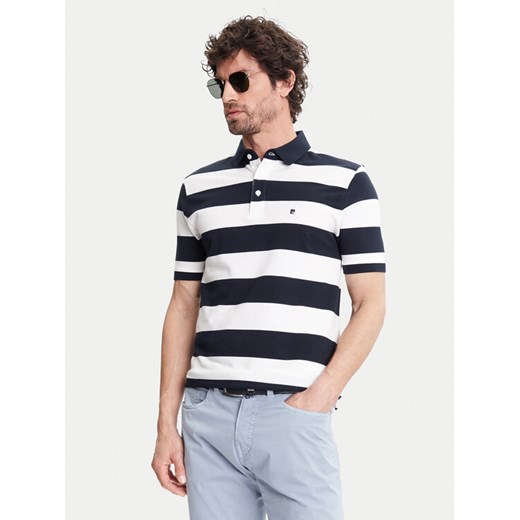 Pierre Cardin Polo C5 21394.2113 Czarny Regular Fit ze sklepu MODIVO w kategorii T-shirty męskie - zdjęcie 183840813