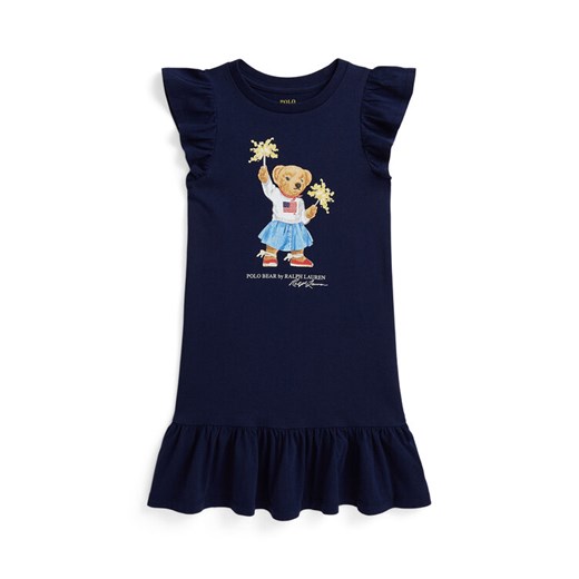 Polo Ralph Lauren Sukienka codzienna 312971136001 Granatowy Regular Fit ze sklepu MODIVO w kategorii Sukienki dziewczęce - zdjęcie 183840822