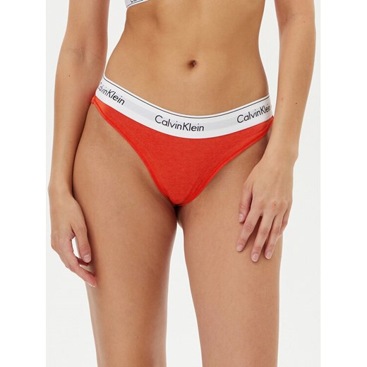 Calvin Klein Underwear Figi klasyczne 0000F3787E Czerwony ze sklepu MODIVO w kategorii Majtki damskie - zdjęcie 183840924