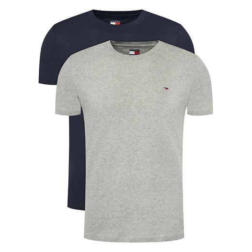 Tommy Jeans Komplet 2 t-shirtów DM0DM20687 Kolorowy Slim Fit ze sklepu MODIVO w kategorii T-shirty męskie - zdjęcie 183842093