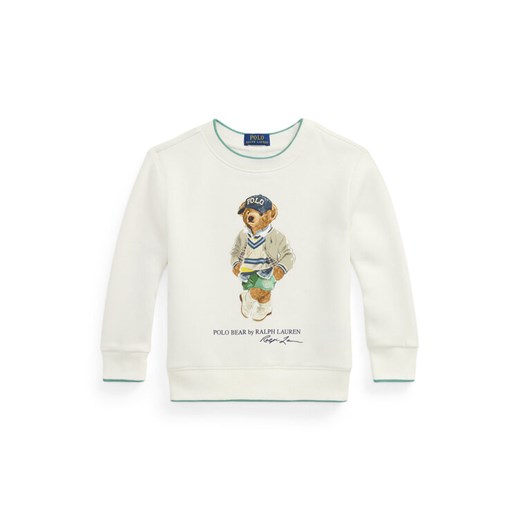 Polo Ralph Lauren Bluza 322971483001 Écru Regular Fit ze sklepu MODIVO w kategorii Bluzy chłopięce - zdjęcie 183842142