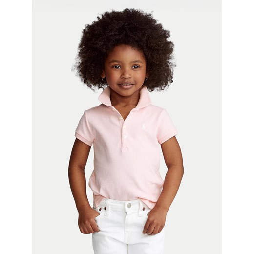 Polo Ralph Lauren Polo 312573242011 Różowy Regular Fit ze sklepu MODIVO w kategorii Bluzki dziewczęce - zdjęcie 183842161