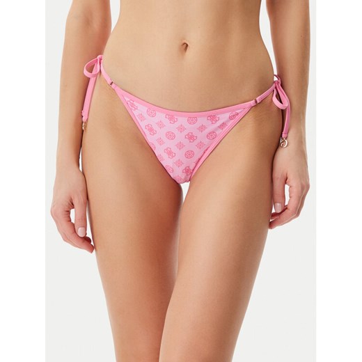Guess Dół od bikini E5GO21 KCRL2 Różowy Guess XS MODIVO