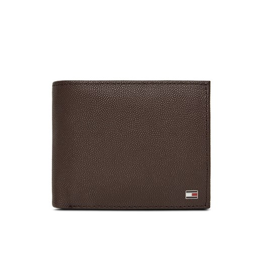 Tommy Hilfiger Duży Portfel Męski Th Flag Cc Flap And Coin AM0AM13520 Brązowy ze sklepu MODIVO w kategorii Portfele męskie - zdjęcie 183842210