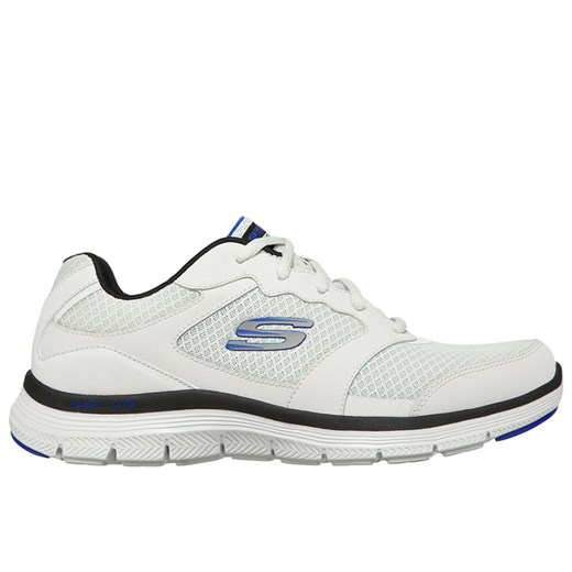 Buty męskie Skechers Flex Advantage 4.0 232225WBK - białe ze sklepu streetstyle24.pl w kategorii Buty sportowe męskie - zdjęcie 183843454