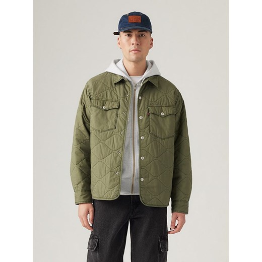 Levi&apos;s Kurtka pikowana w kolorze khaki ze sklepu Limango Polska w kategorii Kurtki męskie - zdjęcie 183843553