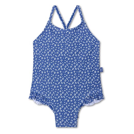 Swim Essentials Strój kąpielowy &quot;Blue Leopard&quot; w kolorze niebieskim ze sklepu Limango Polska w kategorii Stroje kąpielowe - zdjęcie 183843570
