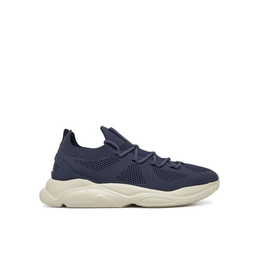 Sneakersy HUGO Leon 50553232 Granatowy ze sklepu eobuwie.pl w kategorii Buty sportowe męskie - zdjęcie 183843841