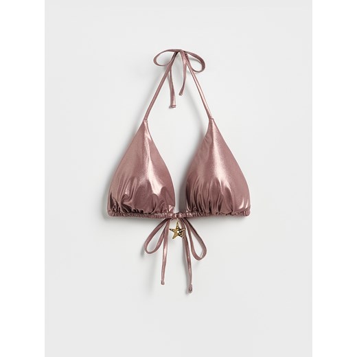 Reserved - Góra od stroju plażowego z zawieszką - złoty Reserved S Reserved