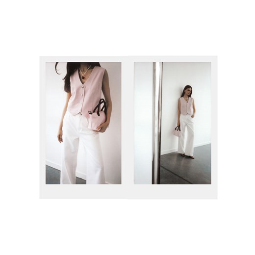 Mohito - Jeansy wide leg - biały ze sklepu Mohito w kategorii Jeansy damskie - zdjęcie 183847582
