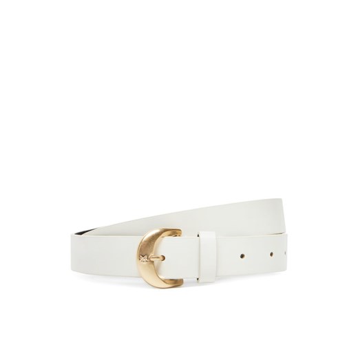 Pasek Damski Calvin Klein Jeans Casual Pin Buckle 25Mm LV04K7015G Biały ze sklepu eobuwie.pl w kategorii Paski damskie - zdjęcie 183851440