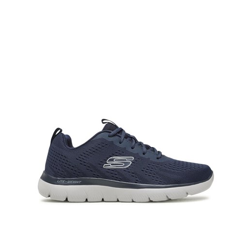 Skechers Sneakersy Summits Torre 232395/NVGY Niebieski ze sklepu MODIVO w kategorii Buty sportowe męskie - zdjęcie 183851710